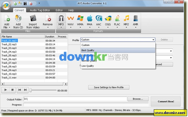 AVS音频转换器(AVS Audio Converter)     v6.2.1.441