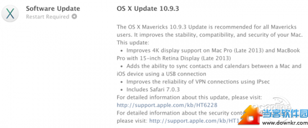 OS X 10.9.3;苹果;OS X