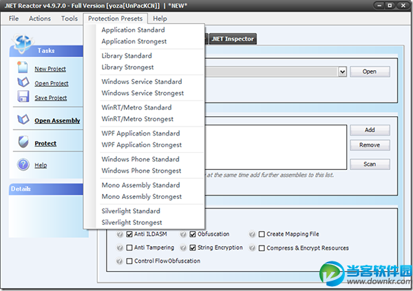 .net reactor代码混淆加密工具使用方法