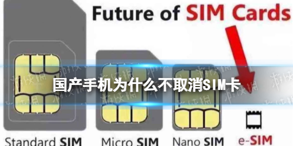 国产手机为什么不取消SIM卡 国产手机为什么不用esim