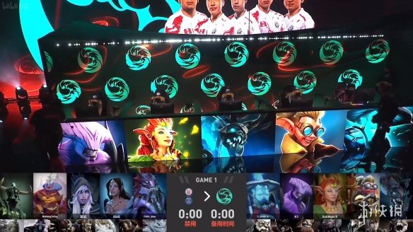 ti11淘汰赛PSG.LGD2-1BC PSG.LGD晋级败者组下一轮