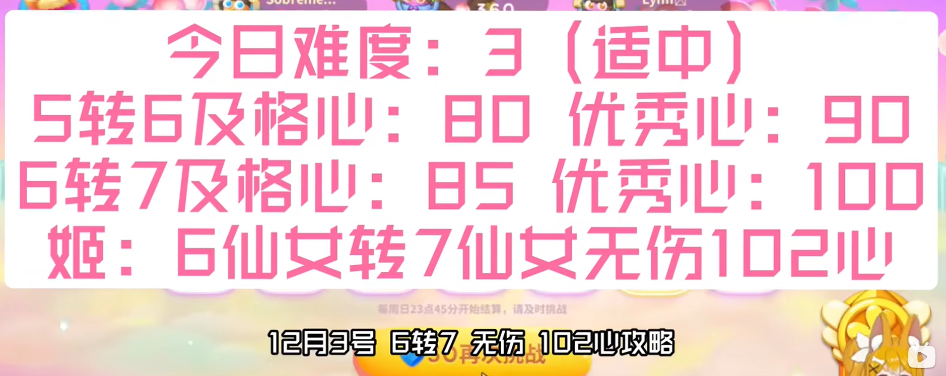 保卫萝卜4周赛12.3攻略 12月3日西游周赛图文通关流程