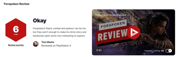 《Forspoken》ign评分高吗？魔咒之地ign评分与评价一览