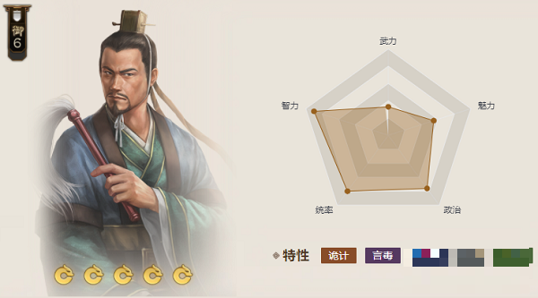 《三国志战棋版》黄巾属性介绍