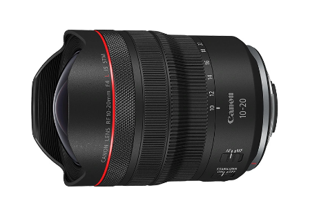 轻便小巧！佳能发布全新RF10-20mm F4 L IS STM镜头